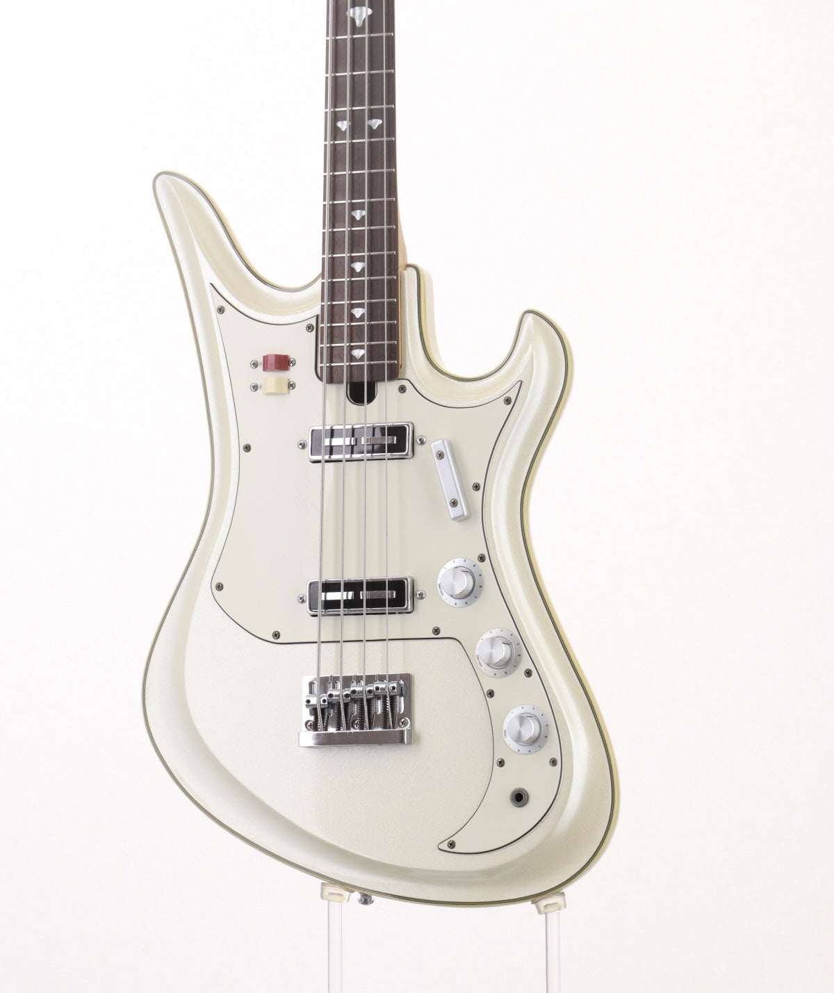 USED Teisco / Spectrum Bass Reissue SPB-200 Pearl White [09]