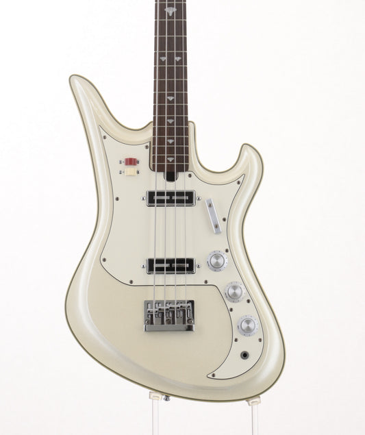 USED Teisco / Spectrum Bass Reissue SPB-200 Pearl White [09]