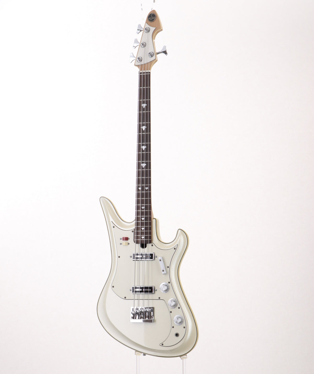 USED Teisco / Spectrum Bass Reissue SPB-200 Pearl White [09]