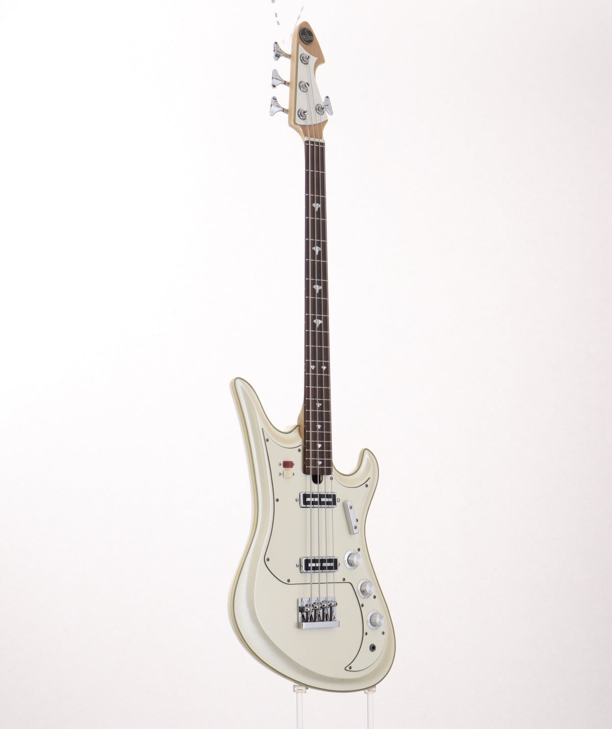 USED Teisco / Spectrum Bass Reissue SPB-200 Pearl White [09]