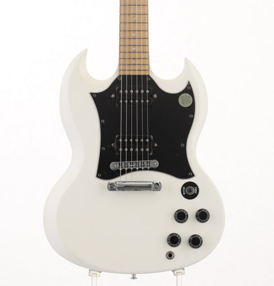 [SN 021690337] USED GIBSON USA / SG Raw Power Satin White [03]