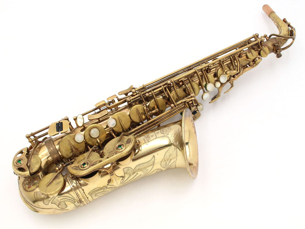 [SN 430620] USED SELMER / AS SA80II W/E GL lacquer with engraving [11]