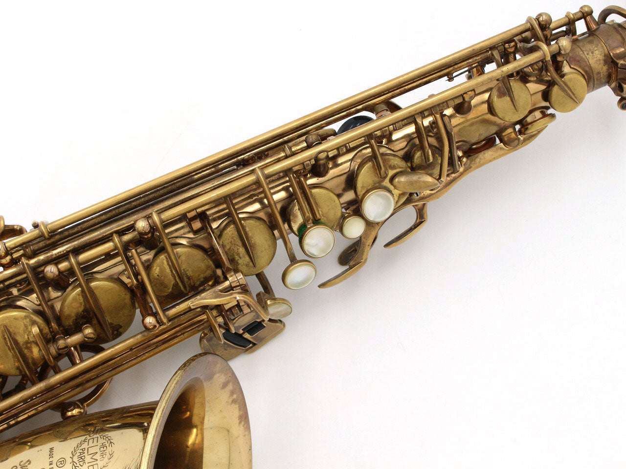 [SN 430620] USED SELMER / AS SA80II W/E GL lacquer with engraving [11]