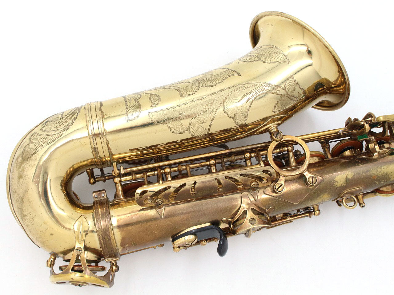 [SN 430620] USED SELMER / AS SA80II W/E GL lacquer with engraving [11]