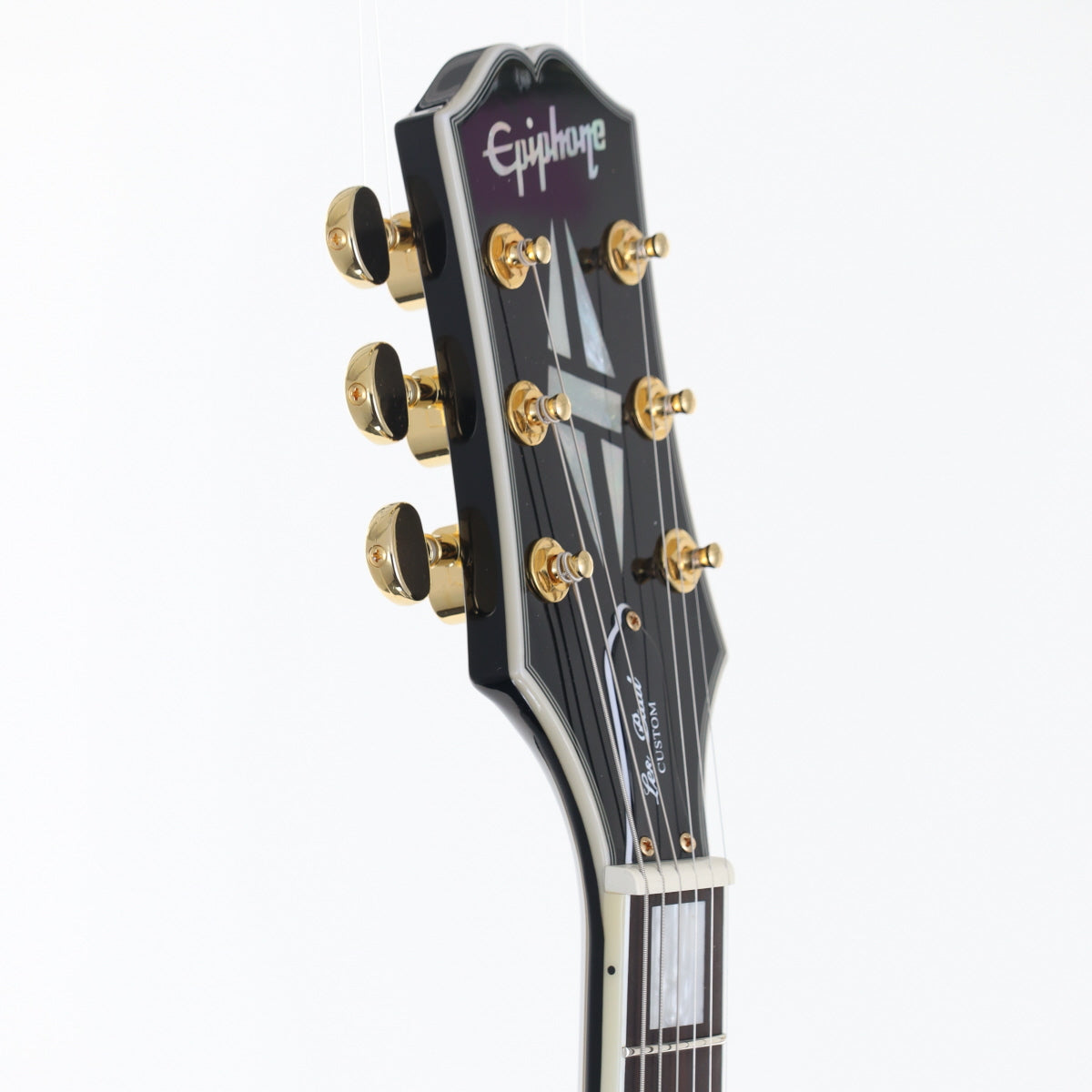 [SN 23041521126] USED Epiphone / Inspired by Gibson Les Paul Custom Ebony [12]