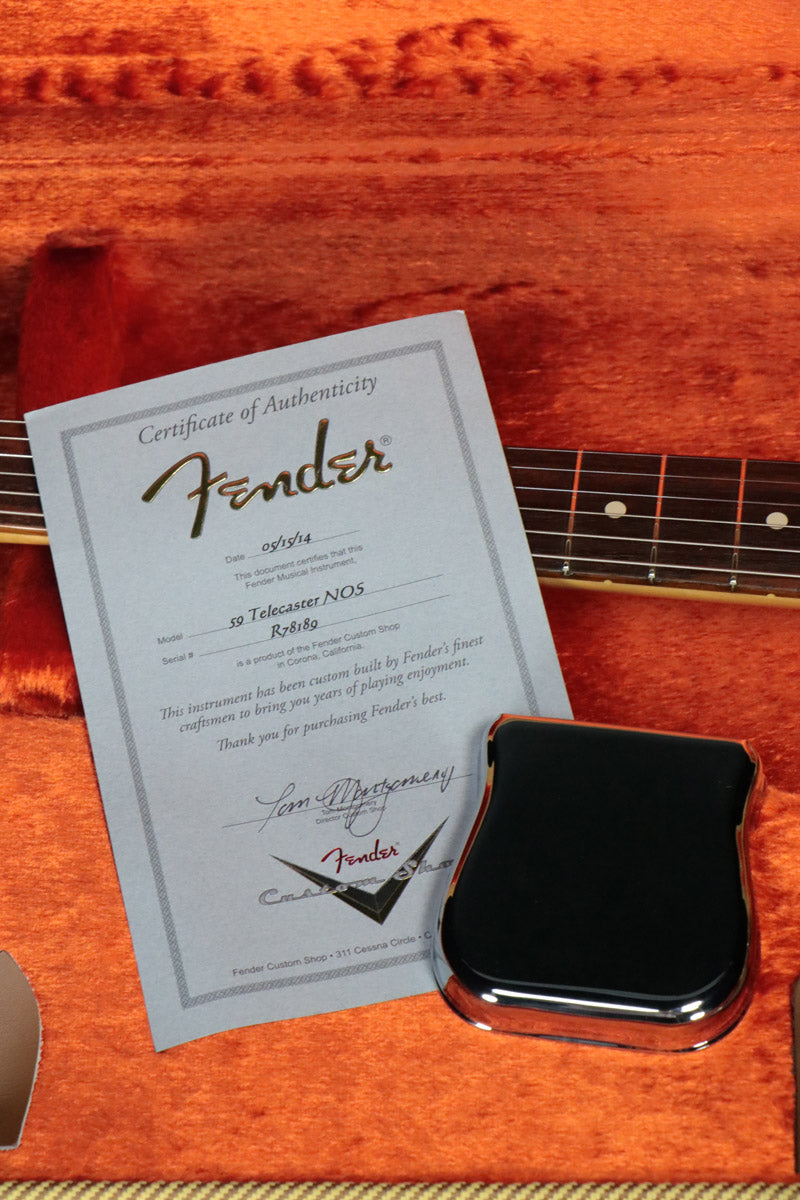 [SN R78189] USED Fender Custom Shop / 1959 Telecaster N.O.S Natural 2014 [10]