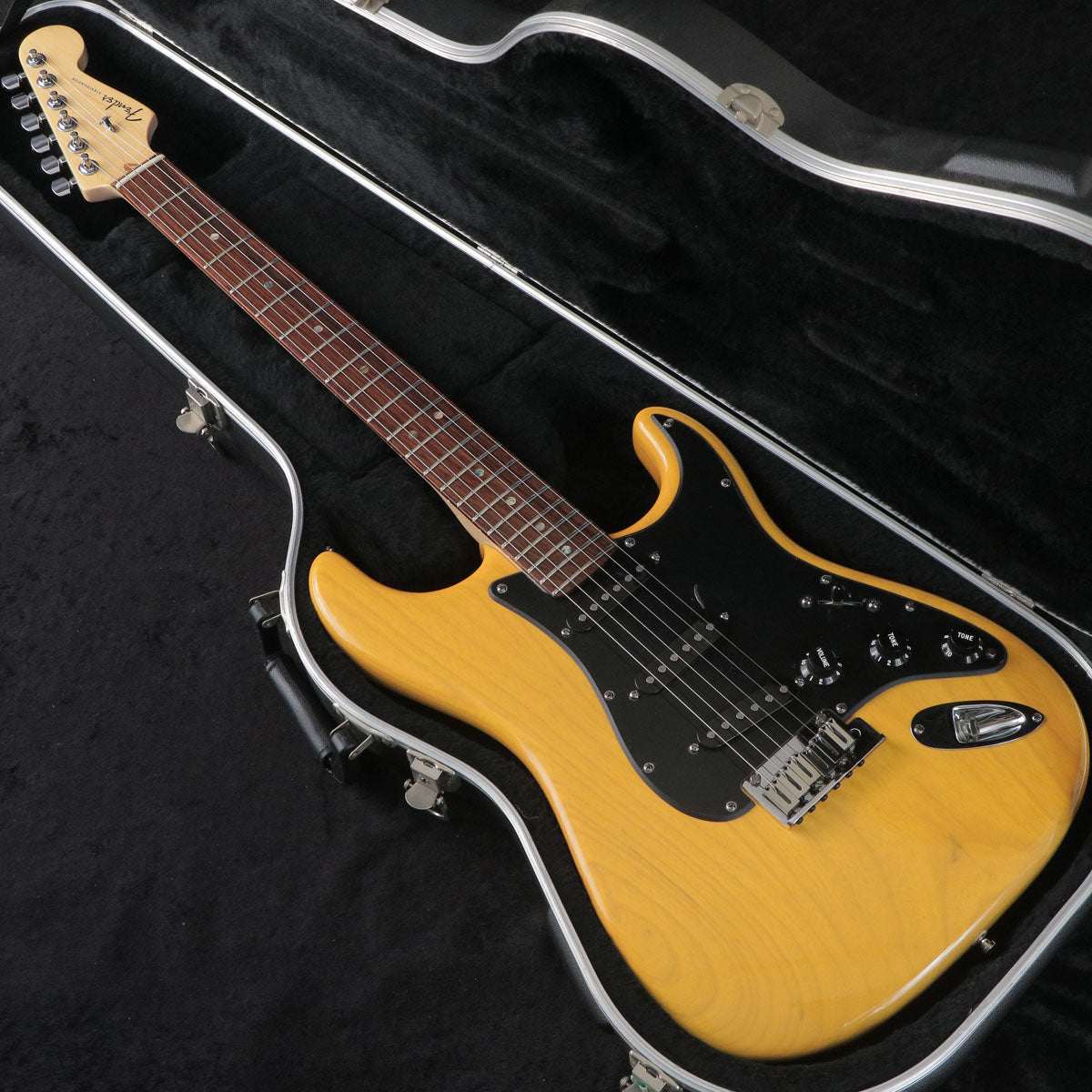 [SN DZ8243847] USED FENDER USA / American Deluxe Stratocaster Ash Butter Scotch Blonde [03]