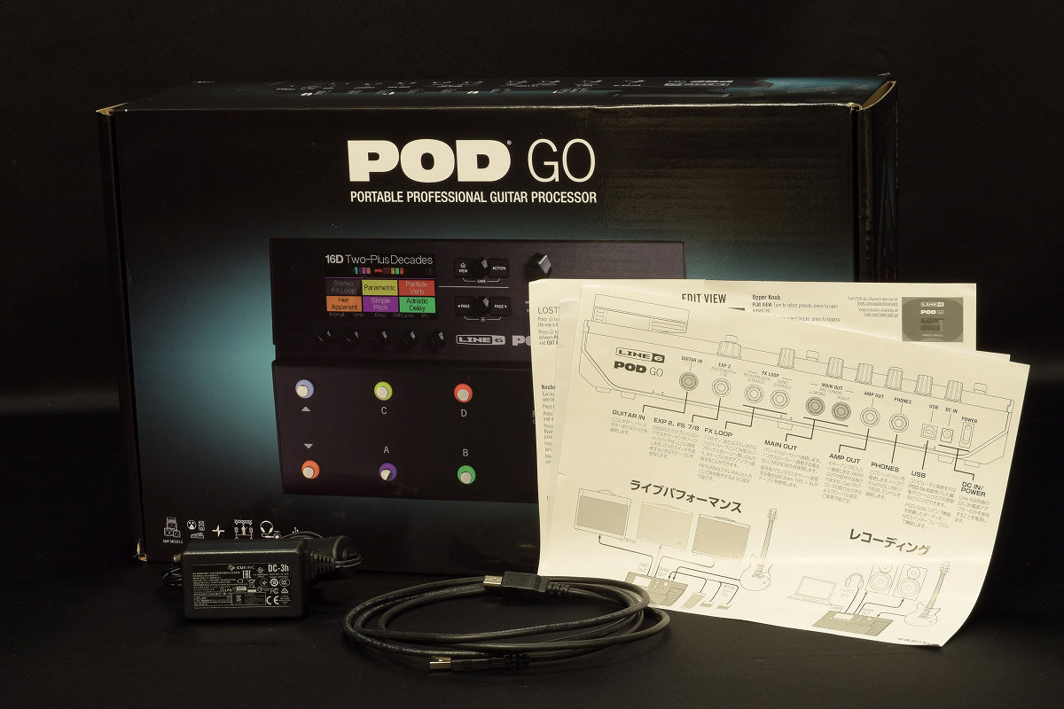 [SN PG55M7037001991] USED Line 6 Line Six / POD Go [20]