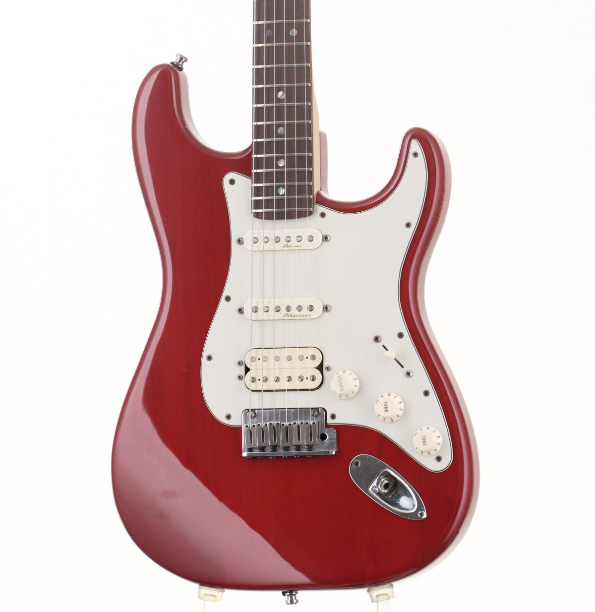 [SN DN920356] USED Fender USA / 1999 American Deluxe Fat Stratocaster Alder Crimson Red Transparent [05]