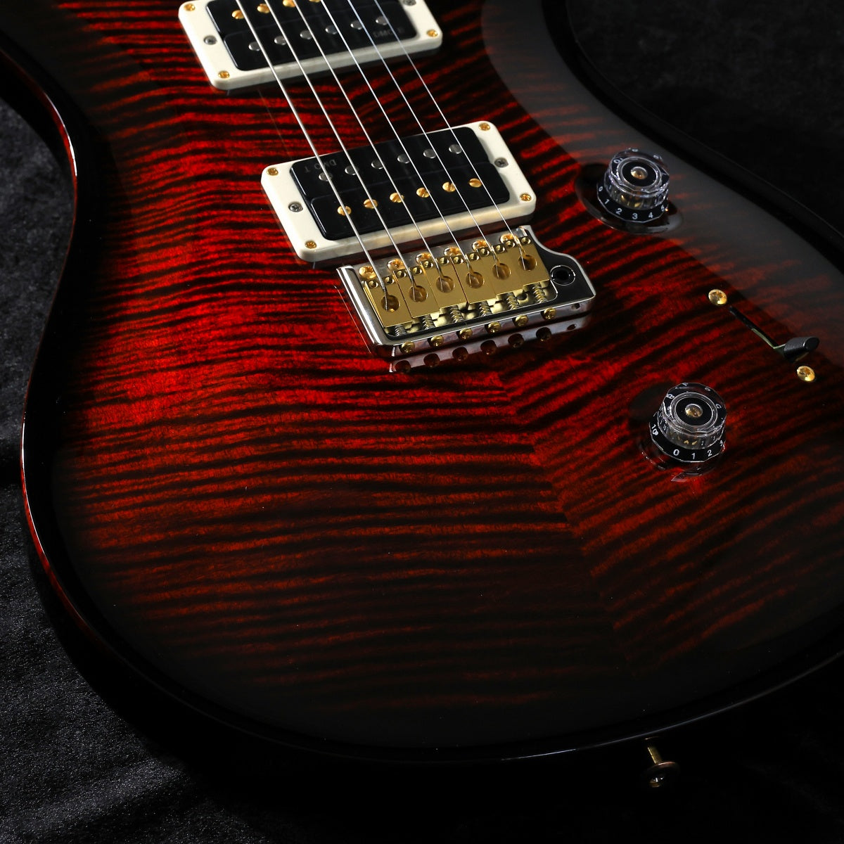 [SN 25 0403226] USED Paul Reed Smith (PRS) / 2025 Custom 24 10Top Fire Smokeburst Pattern Thin Neck [03]