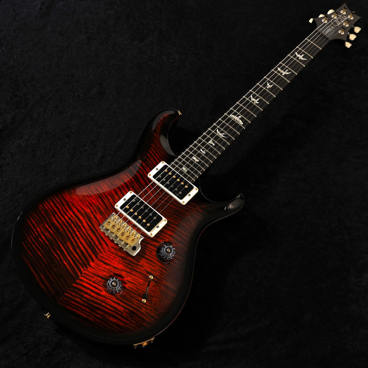 [SN 25 0403226] USED Paul Reed Smith (PRS) / 2025 Custom 24 10Top Fire Smokeburst Pattern Thin Neck [03]
