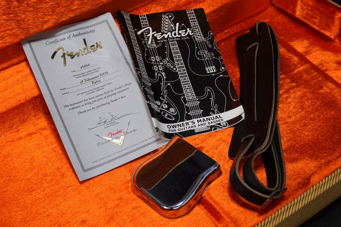 [SN R4614] USED Fender Custom Shop / 1958 Telecaster NOS Sunburst -2006- [04]
