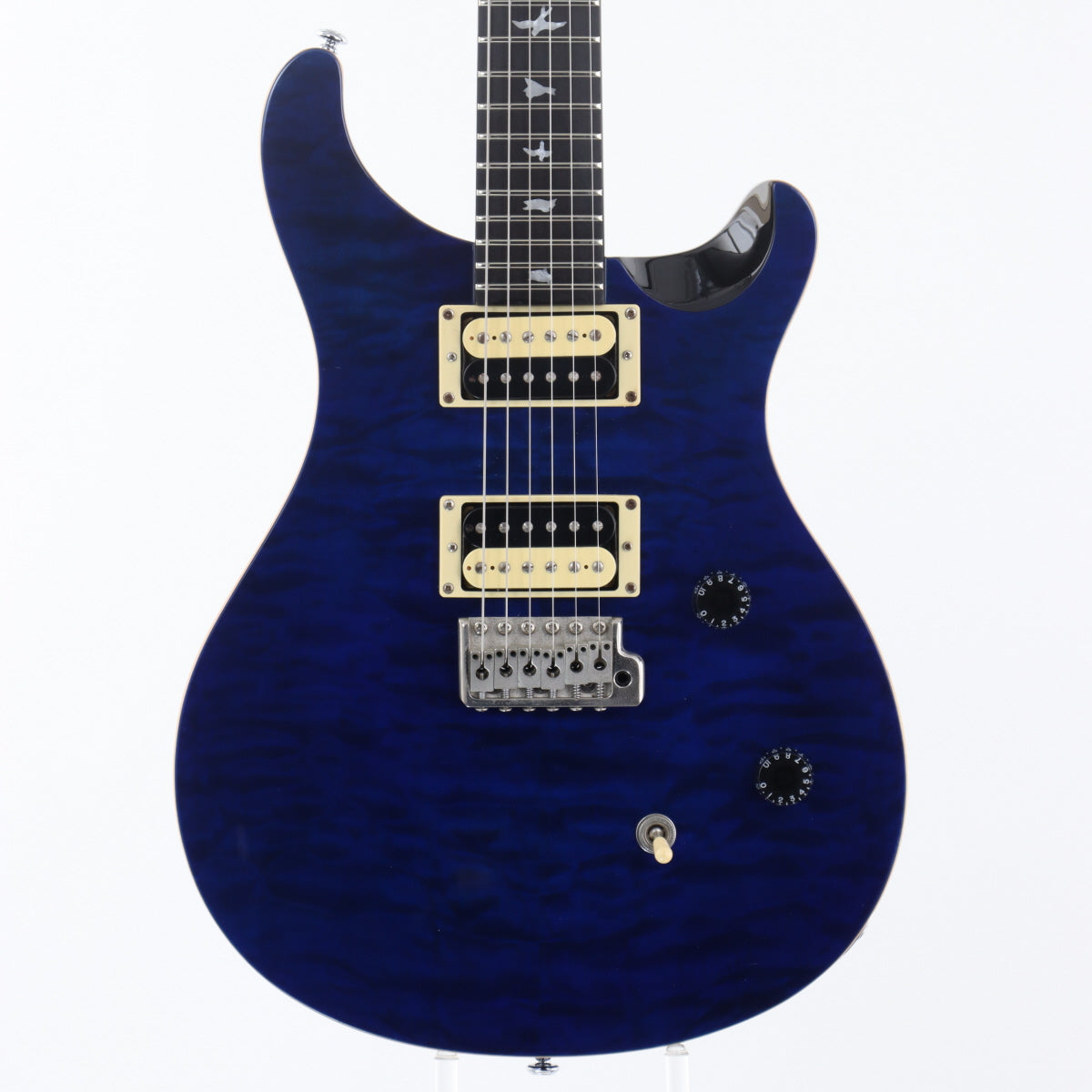 [SN L17433] USED Paul Reed Smith / SE Custom 24 Flat Top Whale Blue [11]