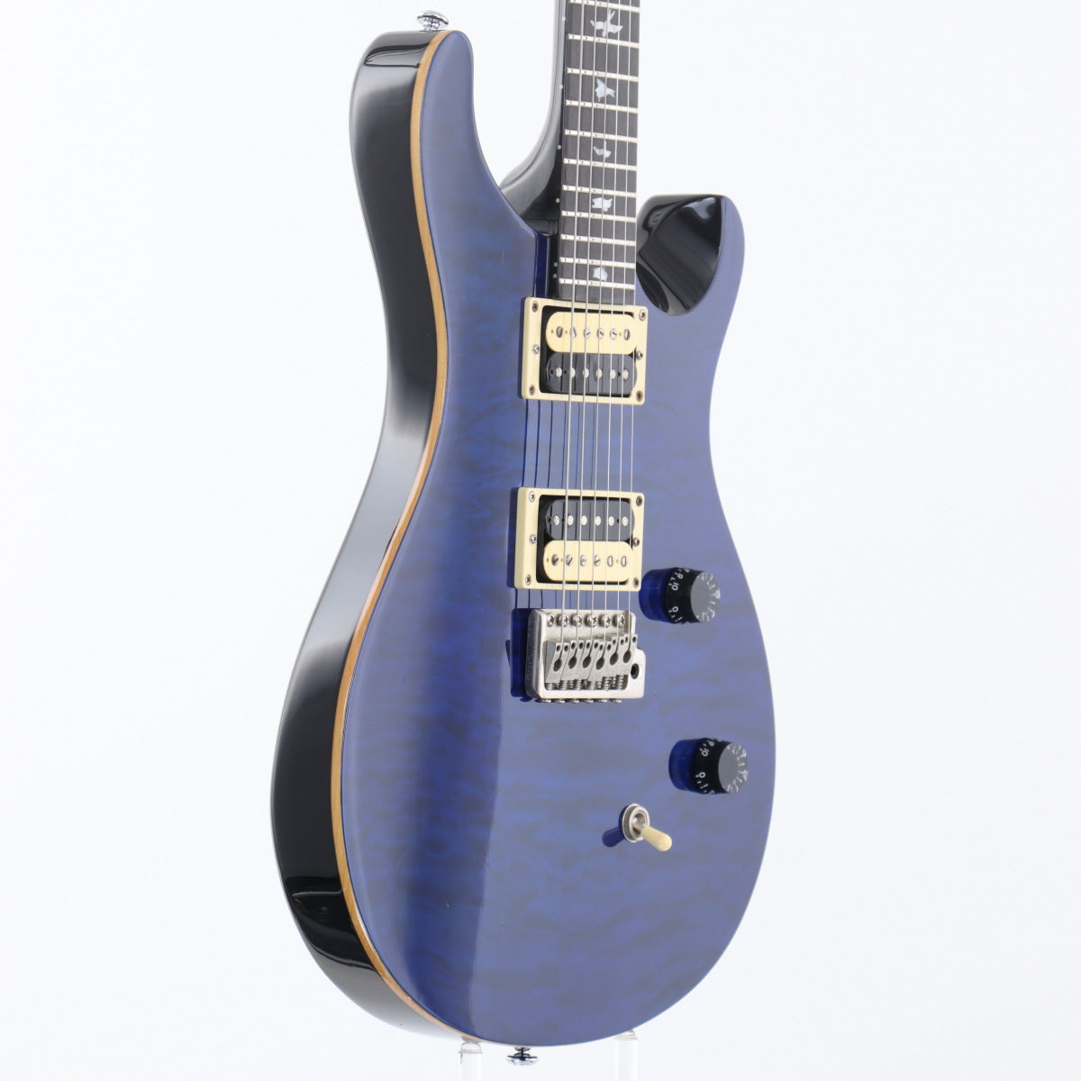 [SN L17433] USED Paul Reed Smith / SE Custom 24 Flat Top Whale Blue [11]