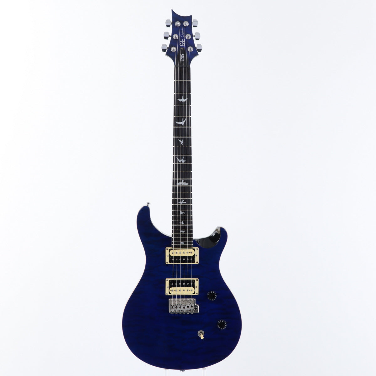 [SN L17433] USED Paul Reed Smith / SE Custom 24 Flat Top Whale Blue [11]