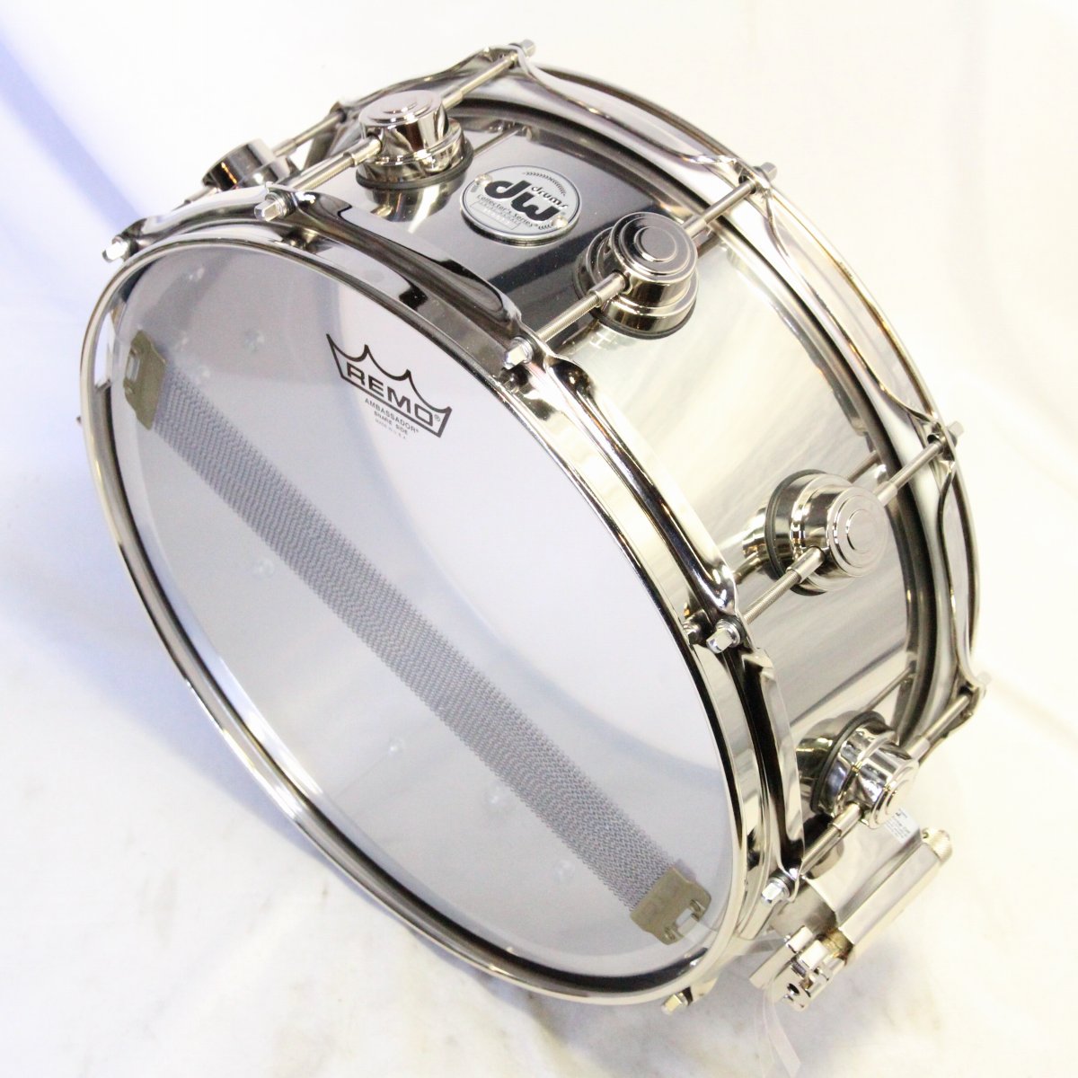 USED DW / DW-SS-1455SD/STAIN/N Collector's Stainless Steel 14x5.5 Snare Drum [08]