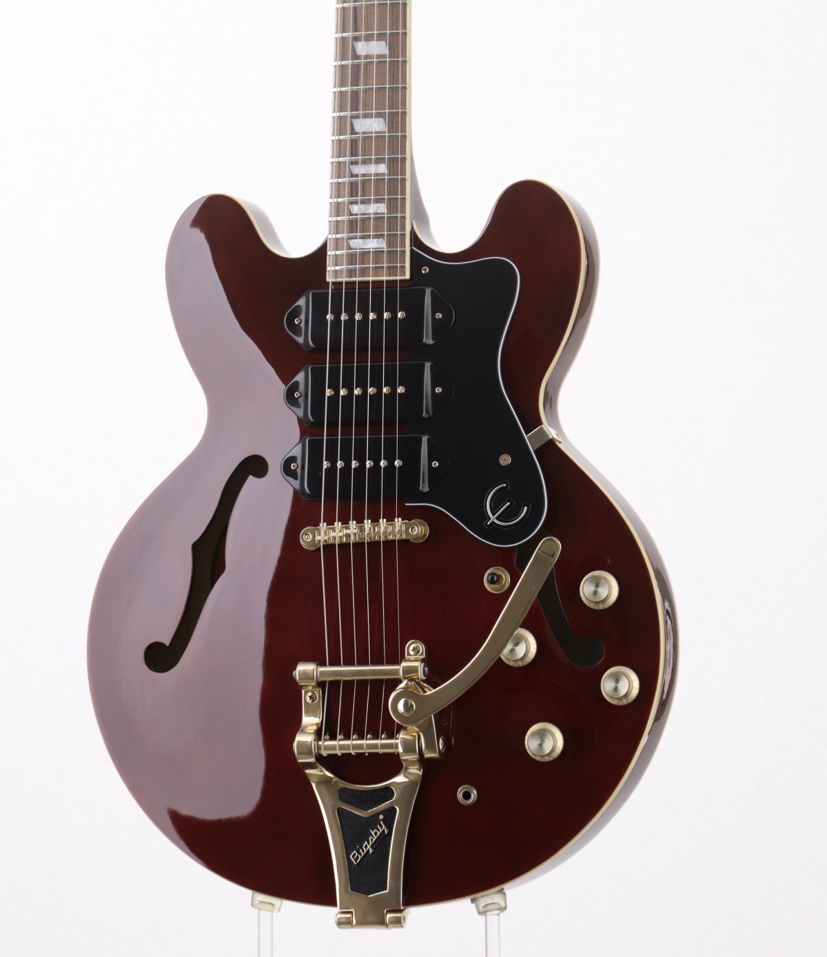 [SN 1811505147] USED Epiphone / Riviera Custom P93 Wine Red [4.02kg / 2018] Epiphone Electric Guitar Semi-Aco [08]