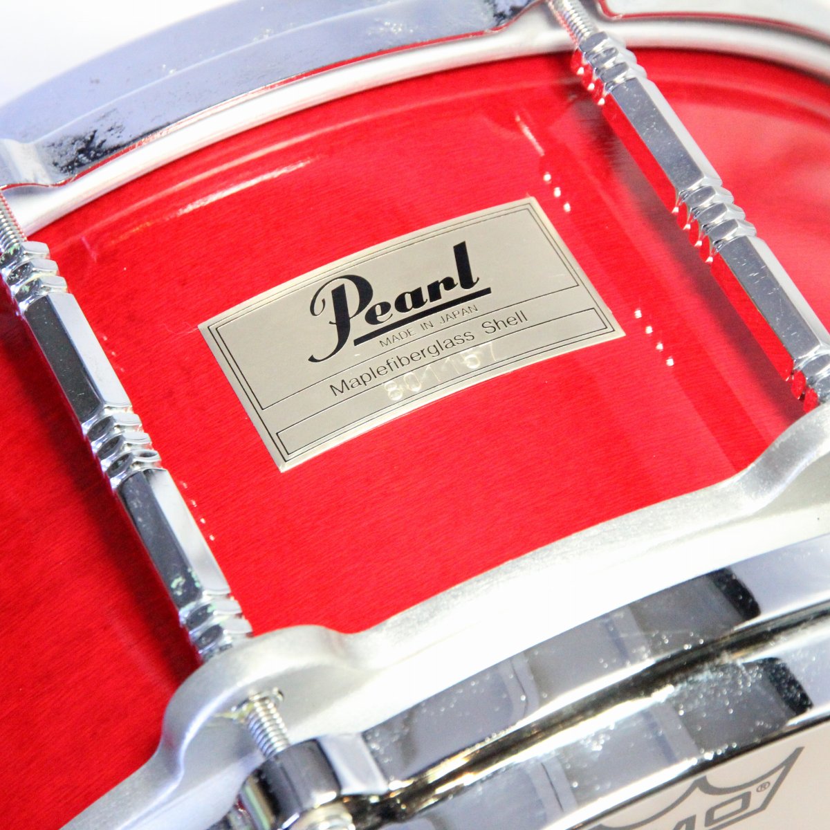 USED PEARL / GA-914D FREE FLOATING MAPLE FIBERGLASS 14x6.5 Pearl Snare Drum [08]