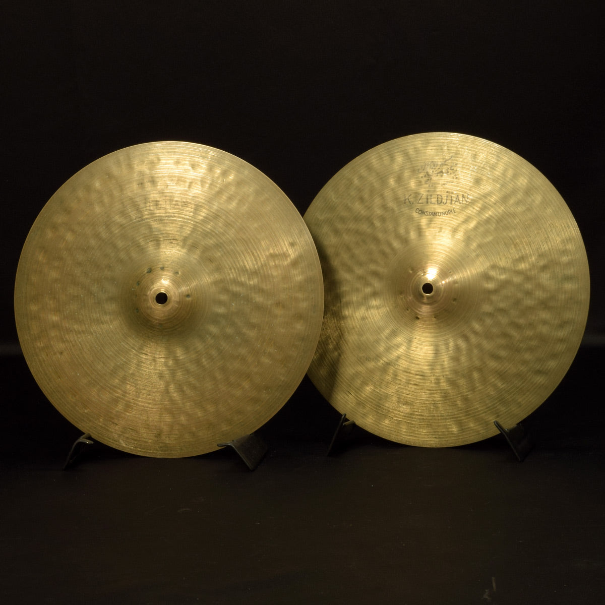 [SN JJ42445 103] USED Zildjian Zildjian / K.Constantinople 14 Hi-Hat Top &amp; Bottom [20]