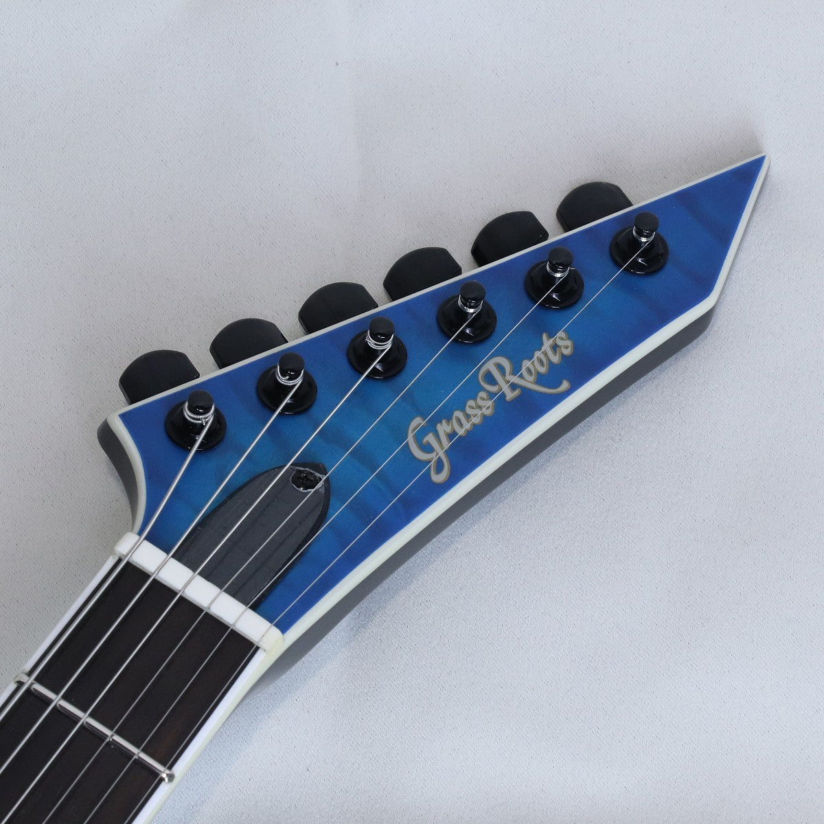 [SN GC2411278] USED GrassRoots / G-HORIZON-FX Modified See Thru Blue Sunburst Satin [09]