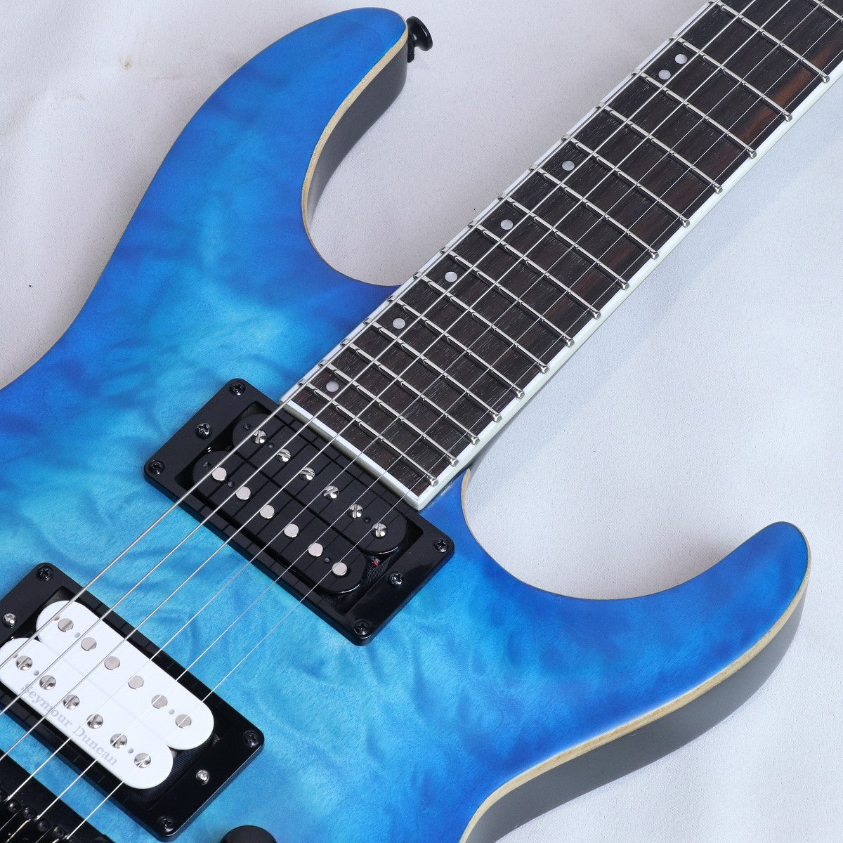 [SN GC2411278] USED GrassRoots / G-HORIZON-FX Modified See Thru Blue Sunburst Satin [09]
