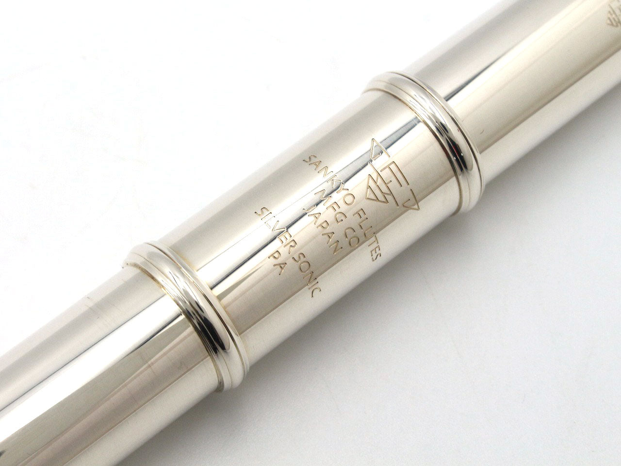 [SN 86410] USED SANKYO SANKYO / Silver flute SILVER SONIC, all tampos replaced [09]