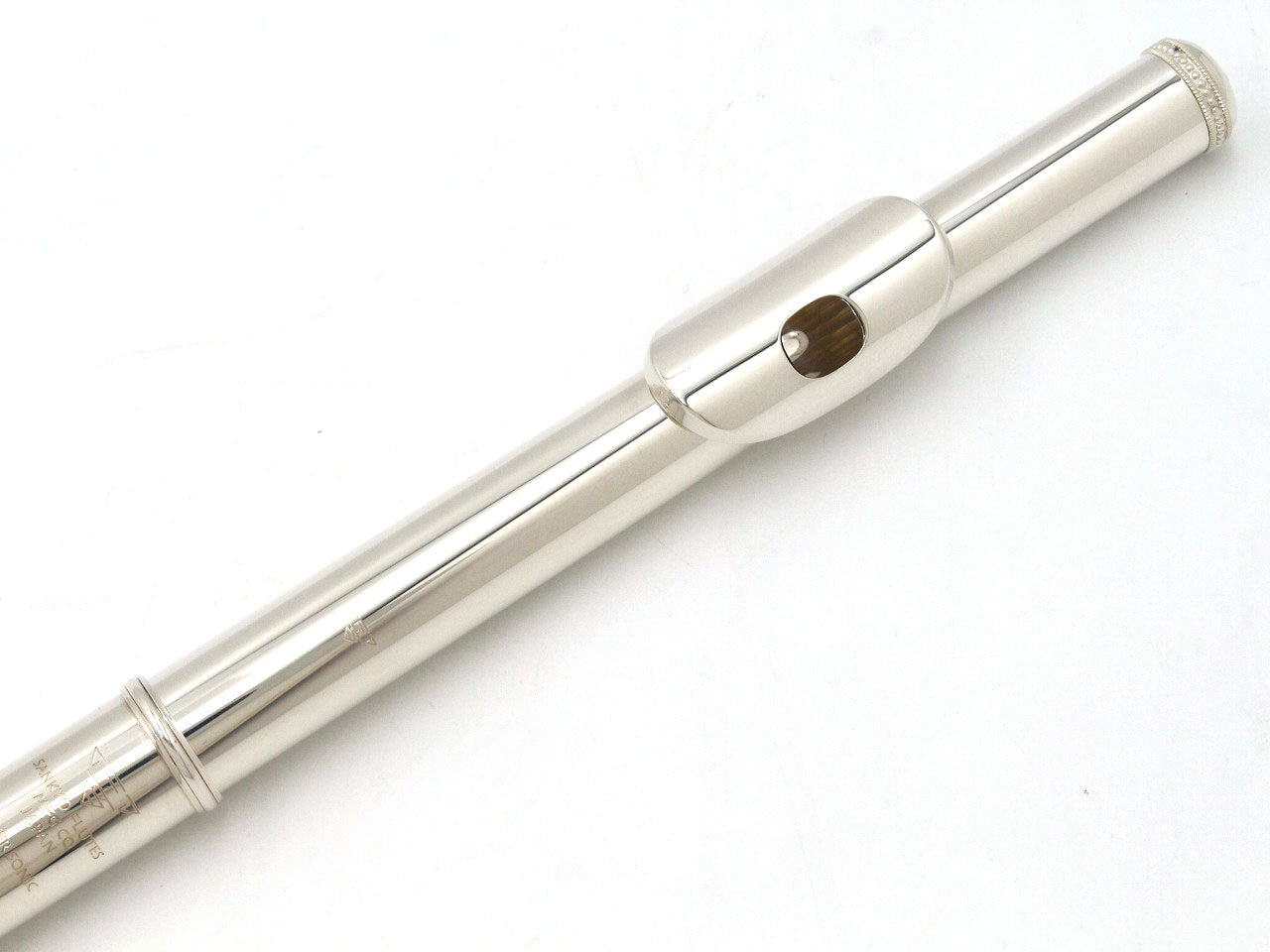 [SN 86410] USED SANKYO SANKYO / Silver flute SILVER SONIC, all tampos replaced [09]