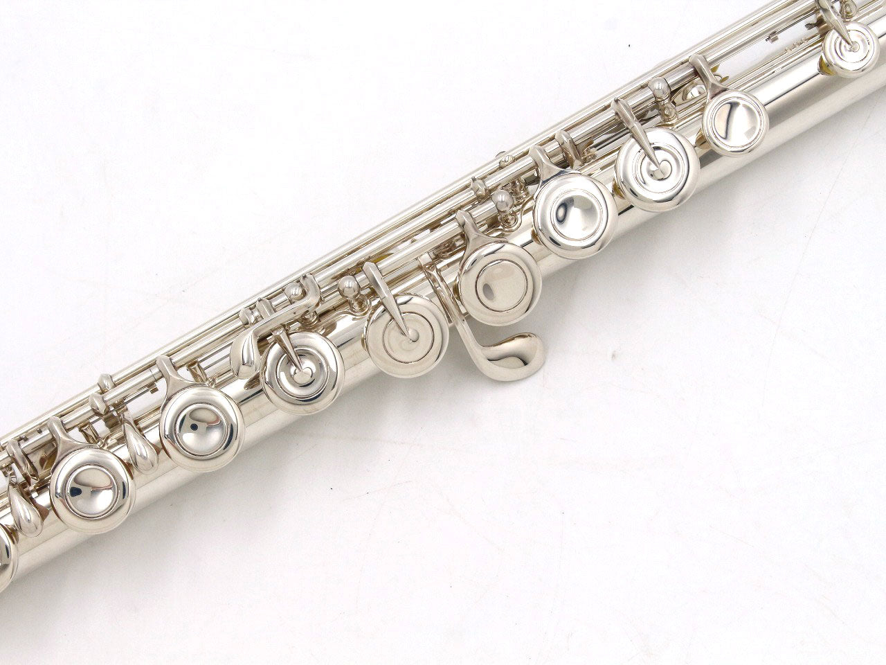 [SN 86410] USED SANKYO SANKYO / Silver flute SILVER SONIC, all tampos replaced [09]