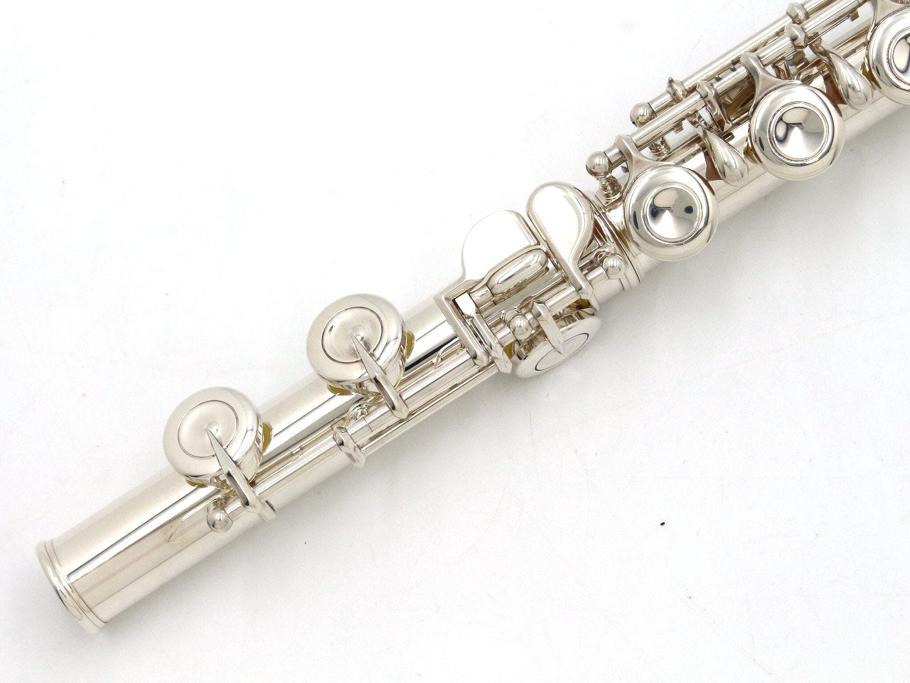 [SN 86410] USED SANKYO SANKYO / Silver flute SILVER SONIC, all tampos replaced [09]