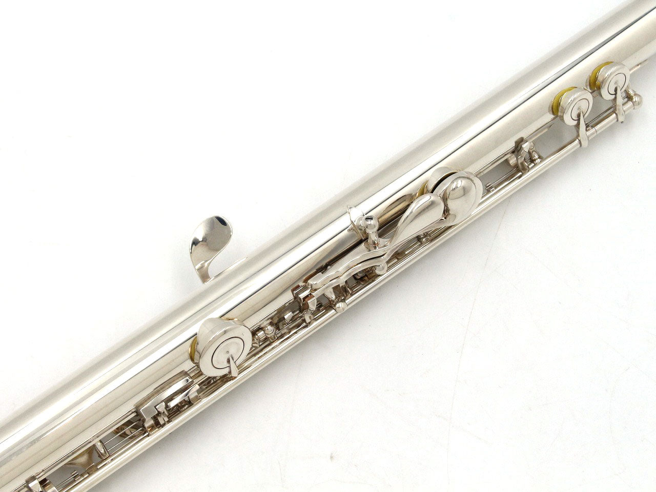 [SN 86410] USED SANKYO SANKYO / Silver flute SILVER SONIC, all tampos replaced [09]