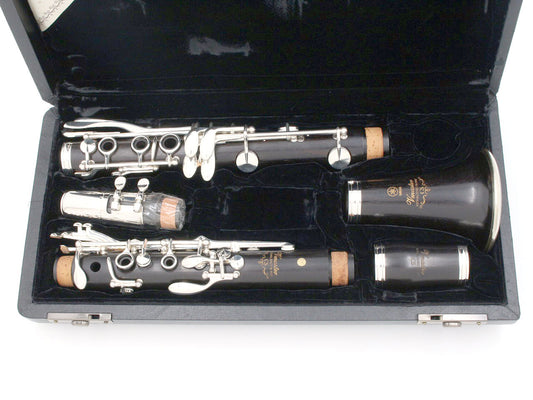 [SN 01287] USED YAMAHA / B♭ Clarinet YCL-CSVmaster Selected, all tampos replaced [09]