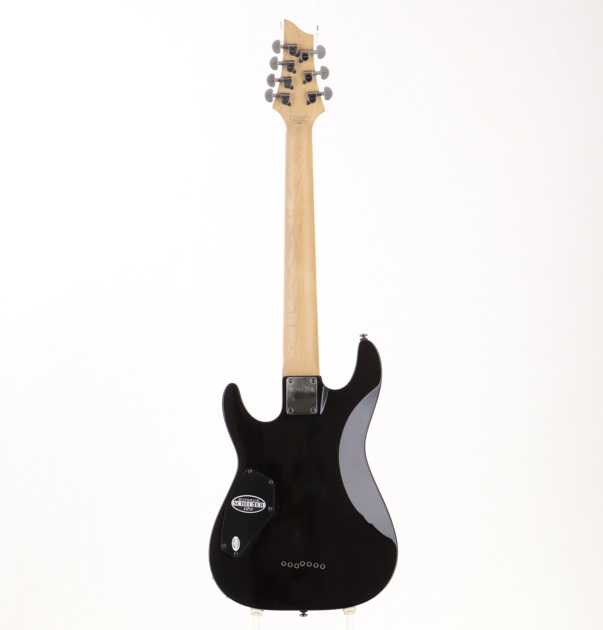 [SN N10105495] USED SCHECTER / AD-OM7-EXT Omen Extreme-7 See-Thru Black [3.41kg / made in 2010] Schecter 7-string guitar [08]