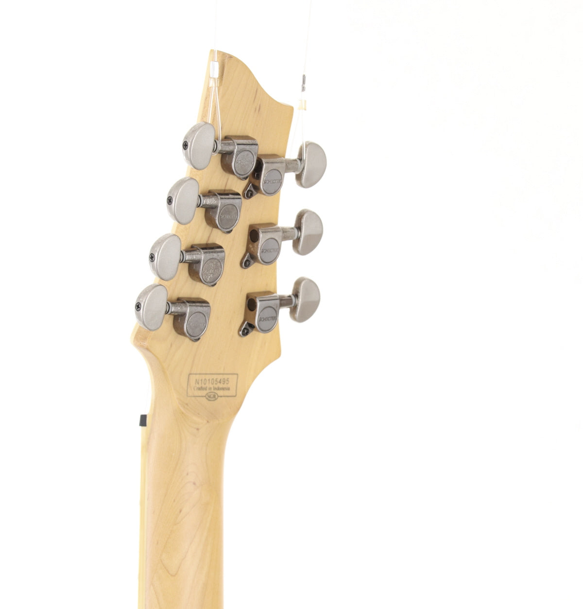 [SN N10105495] USED SCHECTER / AD-OM7-EXT Omen Extreme-7 See-Thru Black [3.41kg / made in 2010] Schecter 7-string guitar [08]
