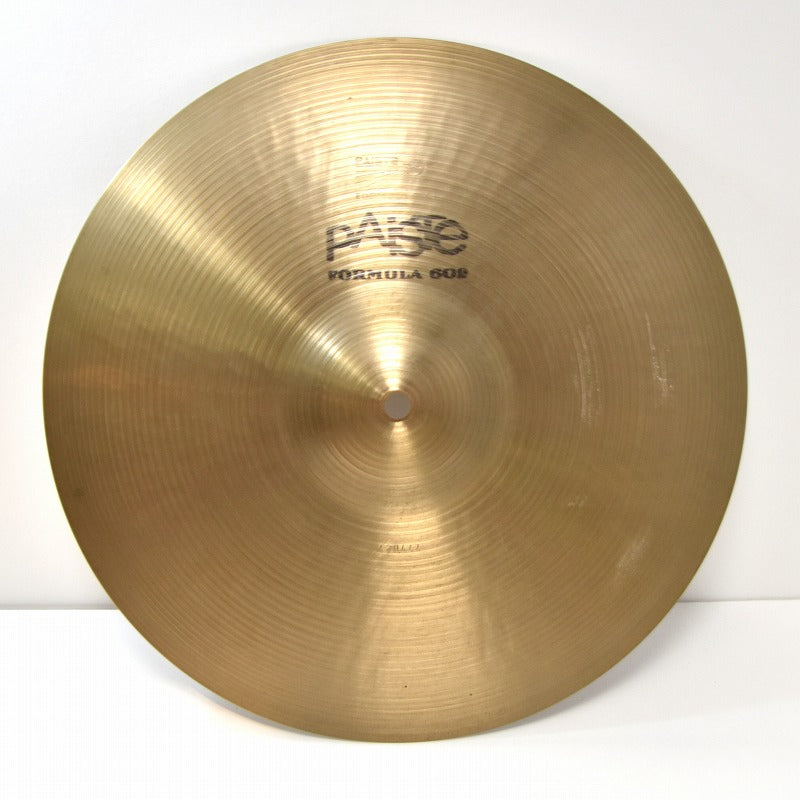 [SN 430657 / 430444] USED PAISTE / FORMULA602 14inch HIHAT TOP&amp;BOTTOM SET 70s [12]