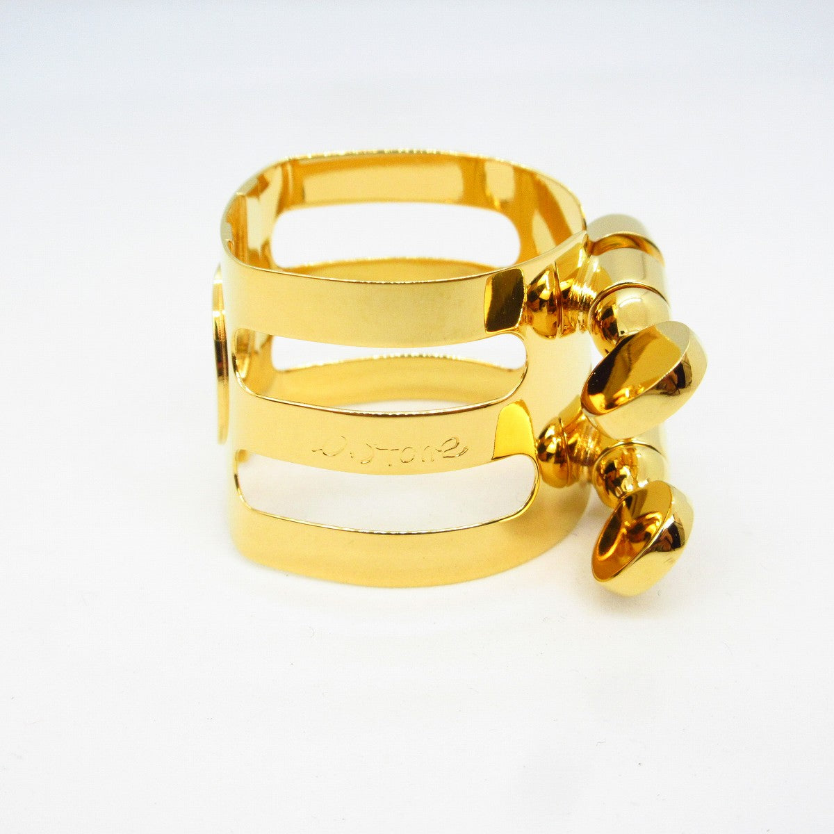 USED Wood Stone / Alto saxophone ligature for Mayer GP [09]
