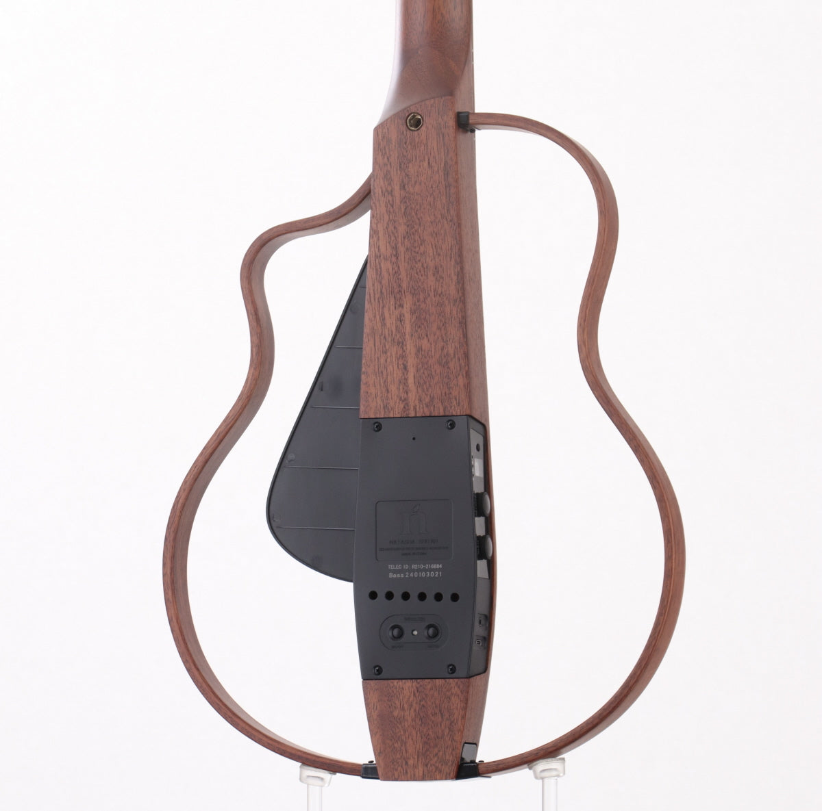 USED NATASHA / NBSG Bass Mahogany [1.88kg] Natasha Wireless Function Bluetooth Phone Linkage Built-in Effects Eleaco Bass [08]