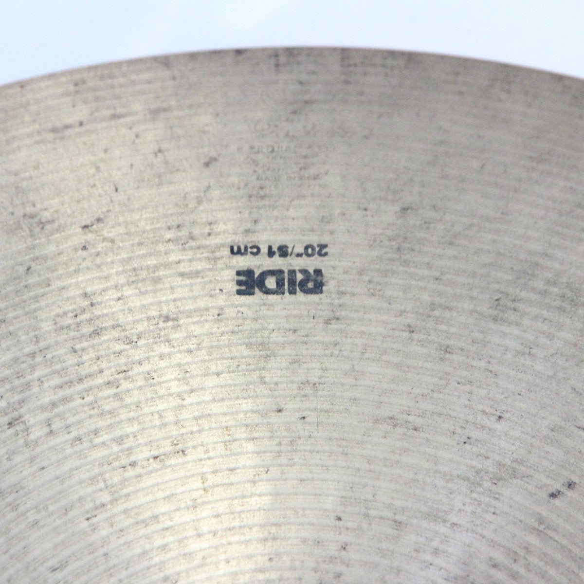 USED ZILDJIAN / 90s K 20inch RIDE 2296g K Zildjian Ride Cymbal [08]