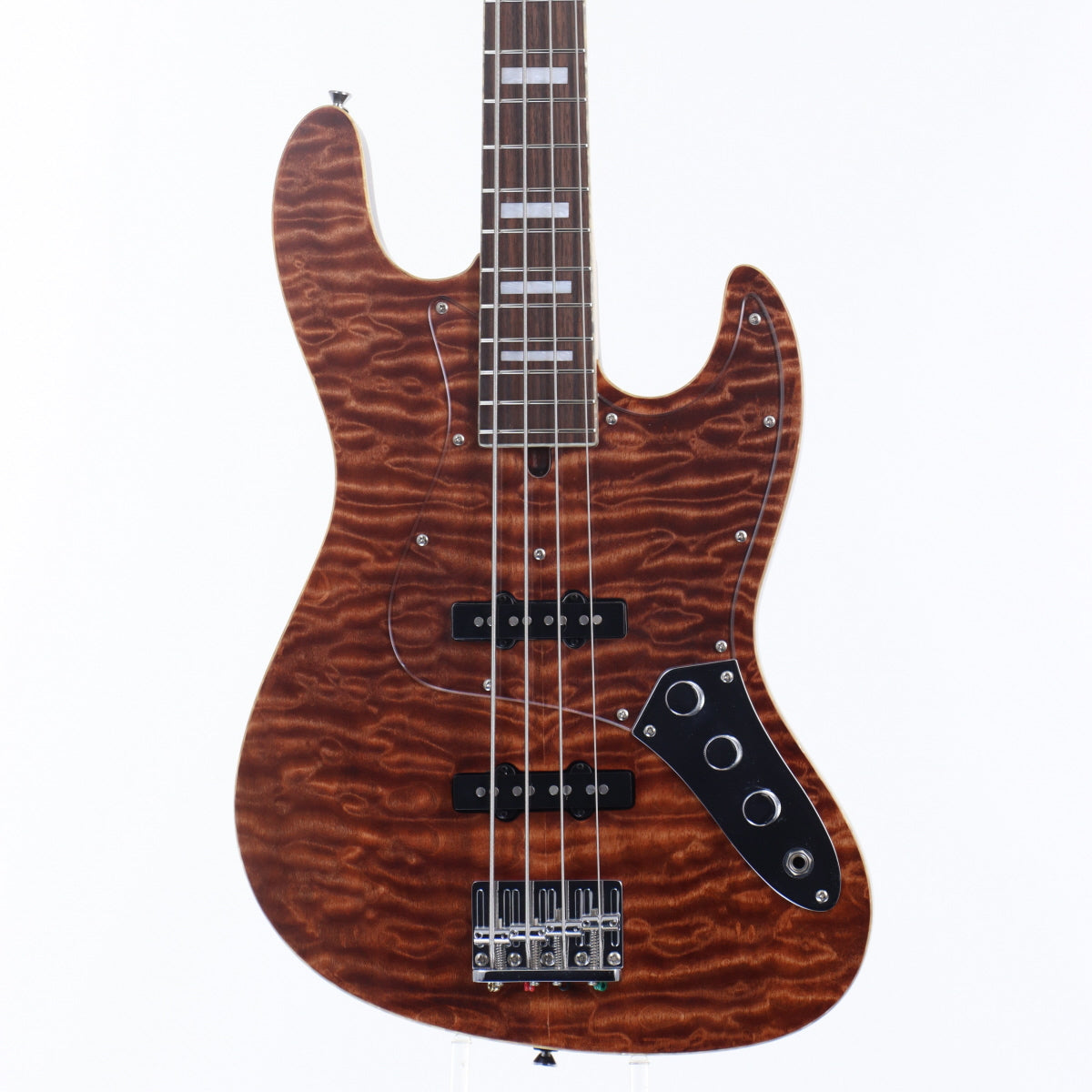 【オプションコメント欄9966】 TESCO テスコ jazz bass タイプ used】Squier / Jazz Bass 2 Tone Red Burst Standard Series