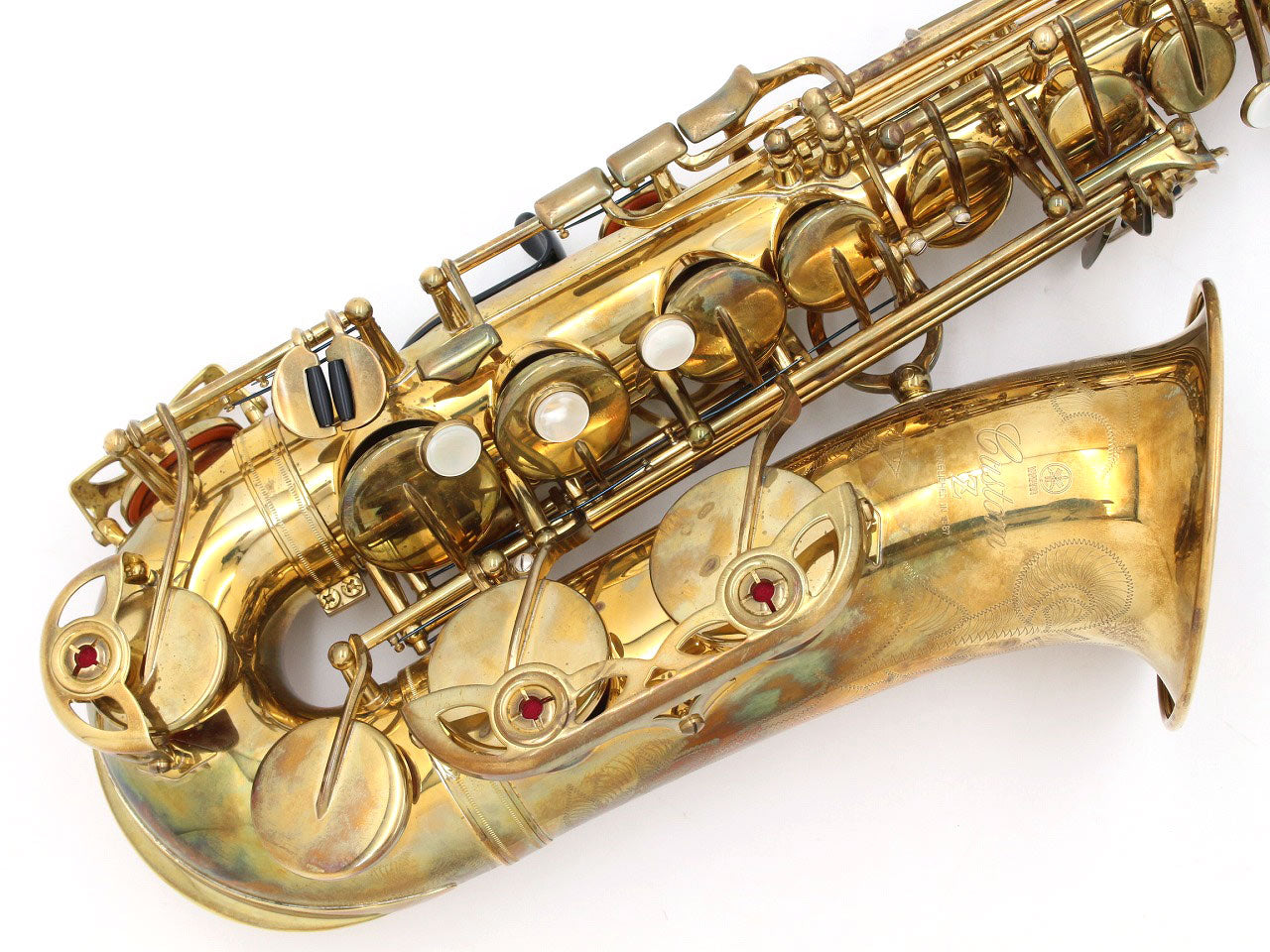 [SN C81120] USED YAMAHA / Alto saxophone YAS-82ZULWOF G1 neck, all tampos replaced [09]