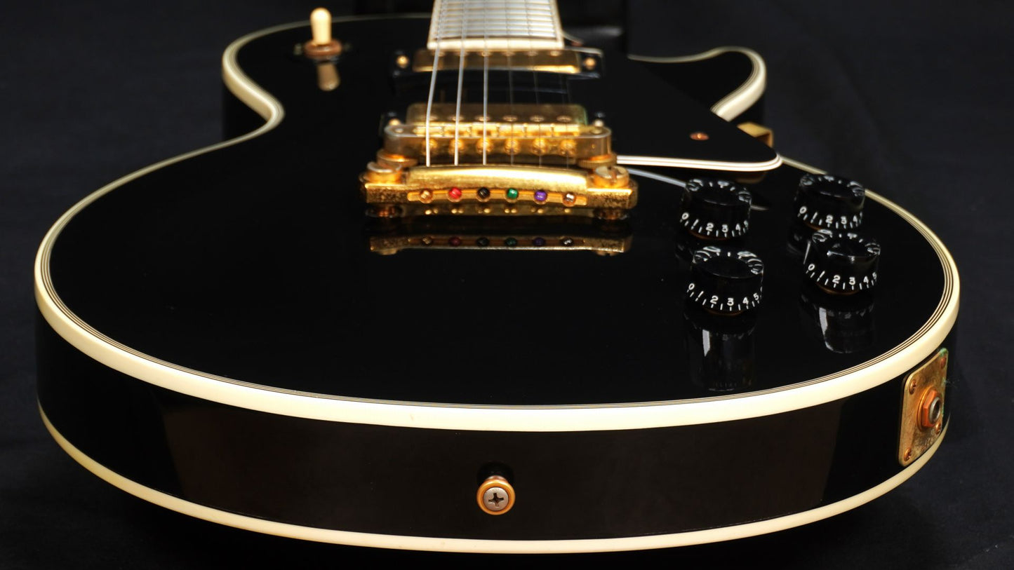 [SN 0149347] USED Gibson USA / Les Paul Custom w/Ebony Fingerboard Ebony GH -2003- [04]