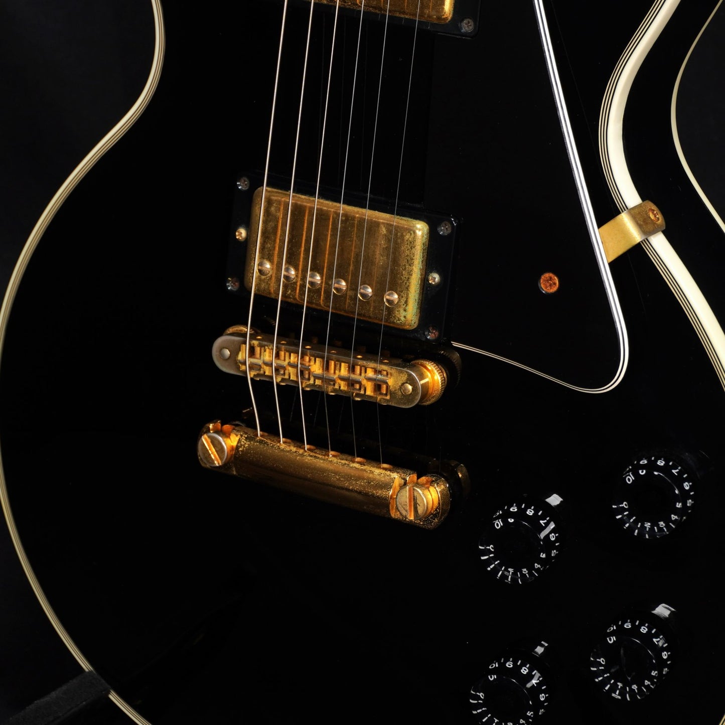 [SN 0149347] USED Gibson USA / Les Paul Custom w/Ebony Fingerboard Ebony GH -2003- [04]