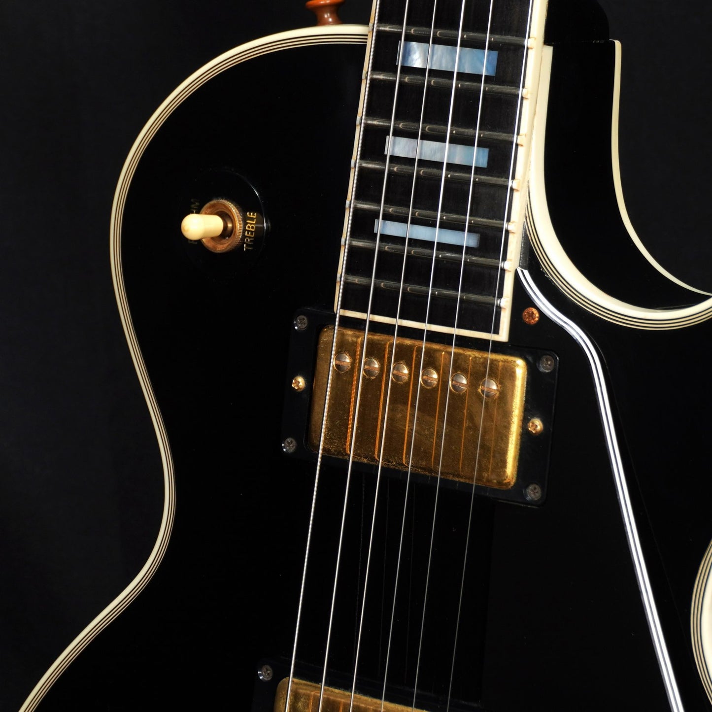 [SN 0149347] USED Gibson USA / Les Paul Custom w/Ebony Fingerboard Ebony GH -2003- [04]