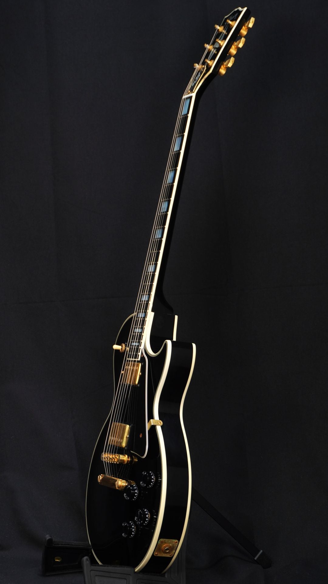 [SN 0149347] USED Gibson USA / Les Paul Custom w/Ebony Fingerboard Ebony GH -2003- [04]