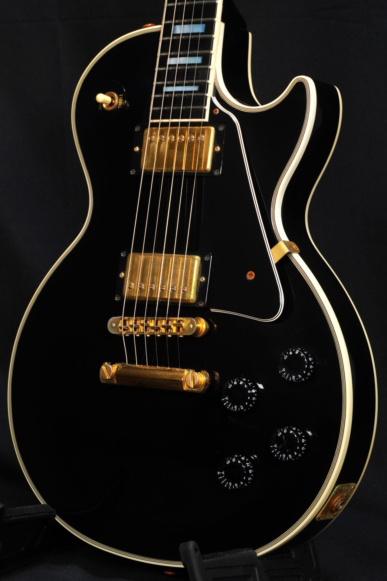 [SN 0149347] USED Gibson USA / Les Paul Custom w/Ebony Fingerboard Ebony GH -2003- [04]