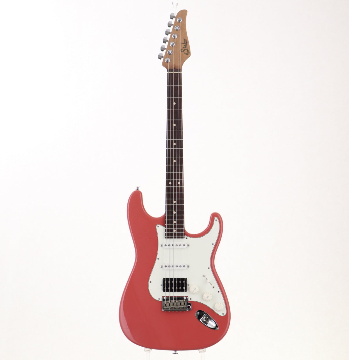 [SN JS5A3A] USED SUHR / Classic Antique HSS Light Aged Fiesta Red [06]