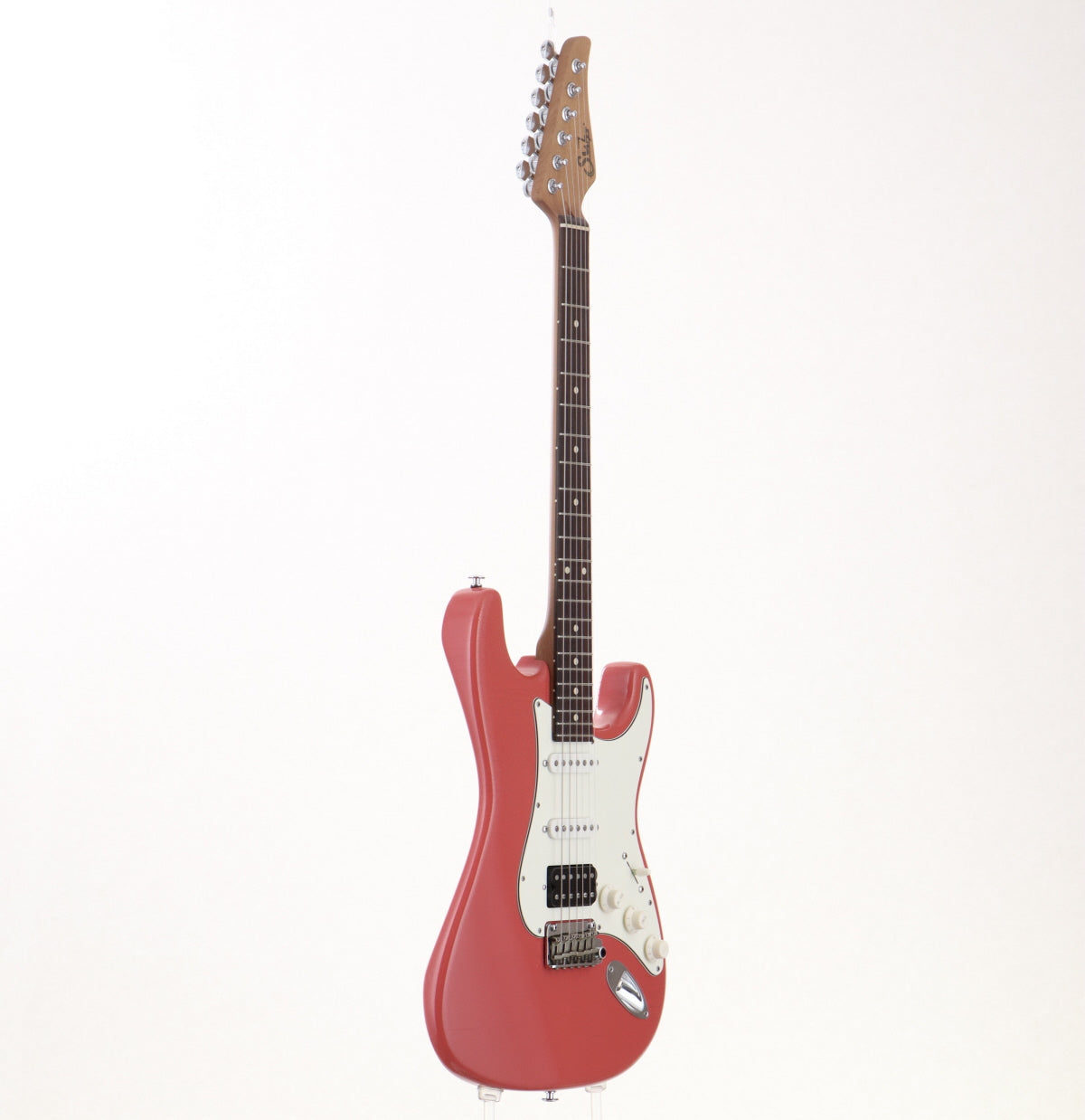 [SN JS5A3A] USED SUHR / Classic Antique HSS Light Aged Fiesta Red [06]