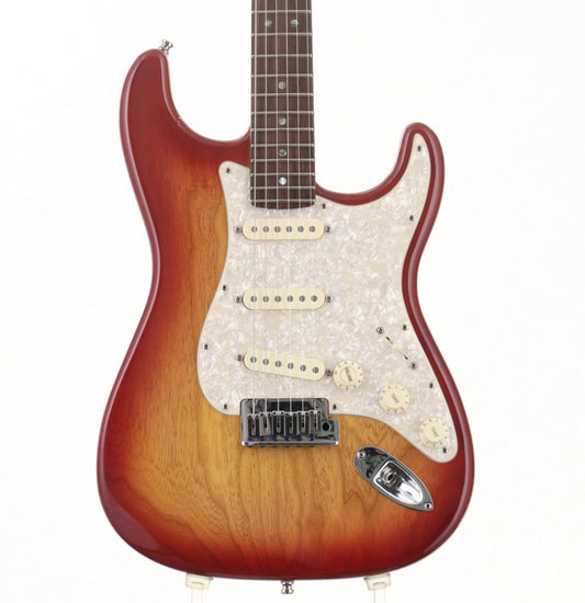 [SN DZ8012007] USED Fender USA / 2008 American Deluxe Ash Stratocaster w/S-1 Aged Cherry Sunburst [05]
