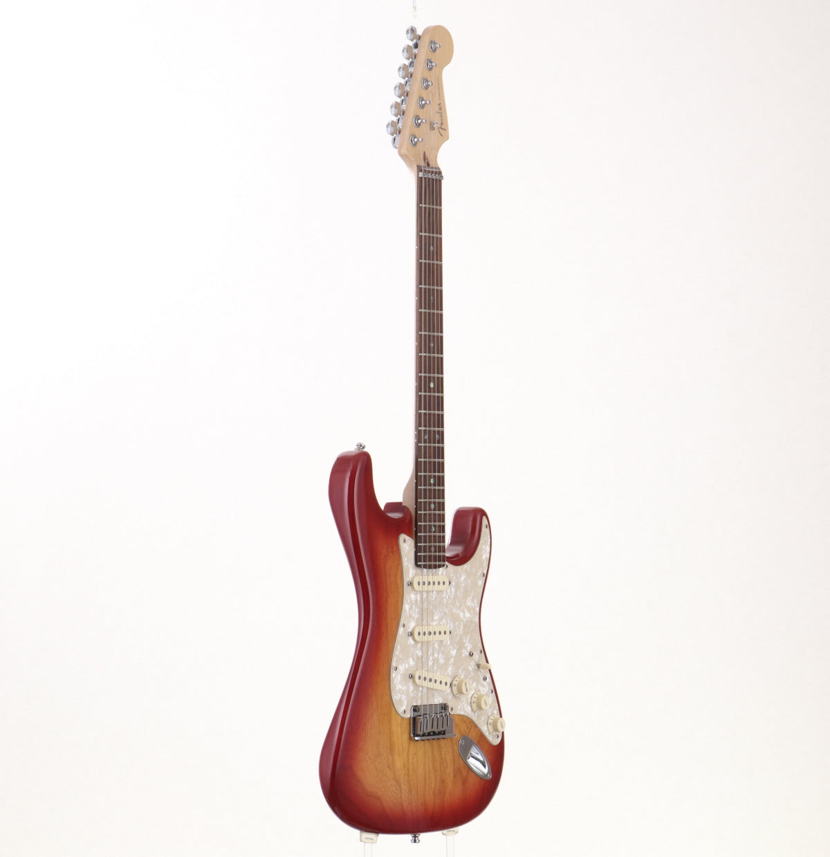 [SN DZ8012007] USED Fender USA / 2008 American Deluxe Ash Stratocaster w/S-1 Aged Cherry Sunburst [05]