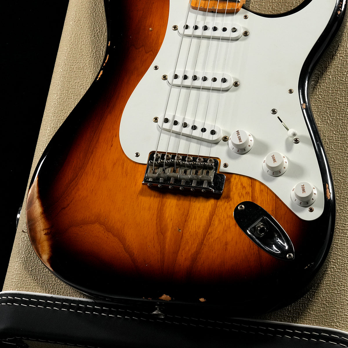 [SN CZ541241] USED Fender Custom Shop / Limited Edition 1955 Stratocaster Relic 2023 2-Tone Sunburst [05]