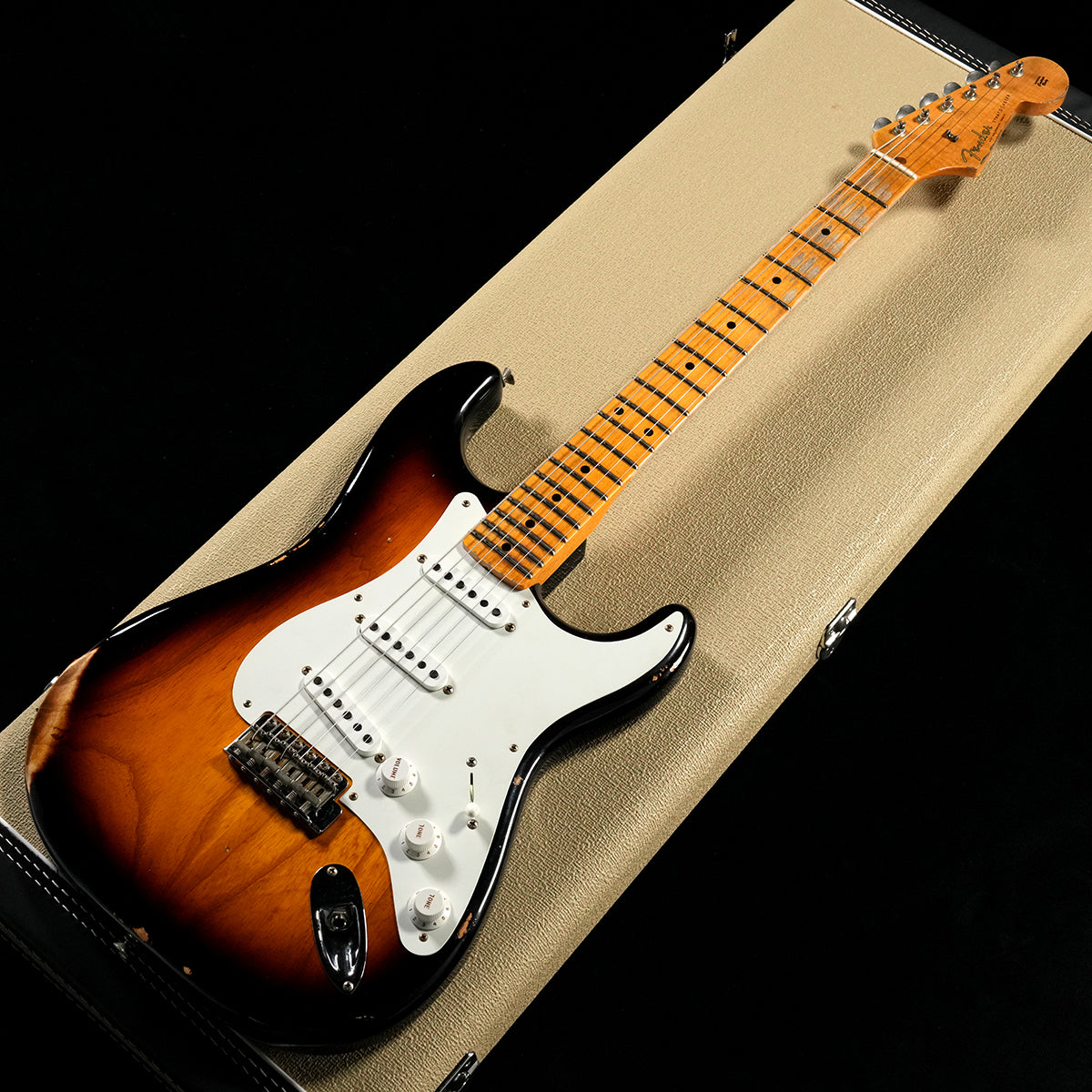 [SN CZ541241] USED Fender Custom Shop / Limited Edition 1955 Stratocaster Relic 2023 2-Tone Sunburst [05]